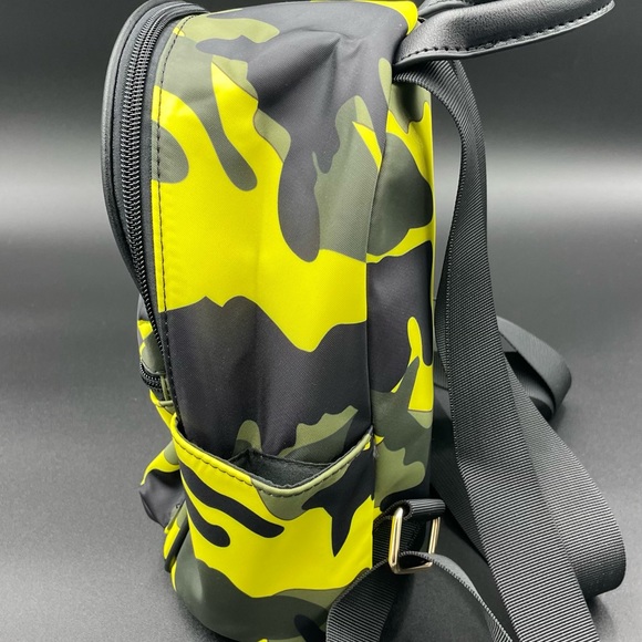 Neon Green Camo LD Mini Backpack - Picture 4 of 10